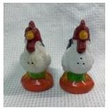 Ceramic Rooster Salt and Pepper Shakers (2 Sets) - Retail: $12