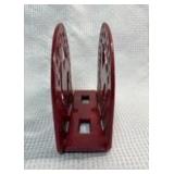 Red Cast Iron Rooster Napkin Holder - Retail: $12