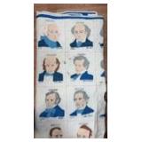 Hand-Made American President Portrait Quilt (Washington to Reagan) - Retail: $450