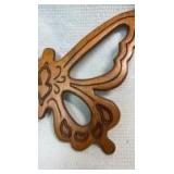 3-Piece Decorative Wooden Butterfly Wall Decor