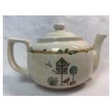 Decorative Thompson Pottery Birdhouse Teapot