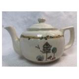Decorative Thompson Pottery Birdhouse Teapot