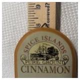 Spice Islands Cinnamon Advertising Thermometer