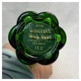 Avon Emerald Bud Vase Cologne Bottle