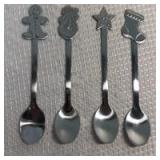Holiday Character Spoons Set - 16 Pieces (4 Styles)