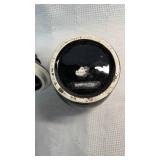 Black Ceramic Ginger Jar with Cutout Design