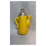 Avon Yellow Coffee Pot Decanter