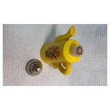Avon Yellow Coffee Pot Decanter