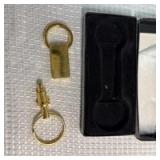 Bluestem Gold-Tone Valet Key Chain