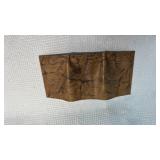 Brown Leather Tri-fold Wallet
