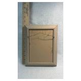 Small Framed Purple Aster Floral Painting