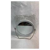 Round Double-Sided 6â Vanity Mirror with Stand