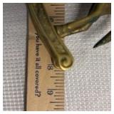 Brass Rocking Horse Figurine