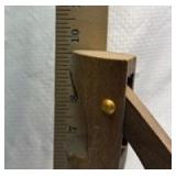 Wooden Folk Art Well Basket