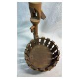 Wooden Folk Art Well Basket