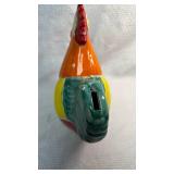 Hand-Painted Ceramic Rooster Bank