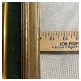 Floral Still Life Double Framed Artwork, signed by Whipple