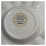 Teleflora Ceramic Chicken Egg Platter (Hand-Painted in Portugal)