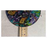 Monarch Butterfly Stained Glass Suncatcher