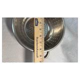 2-Piece Stainless Steel Mesh Food Strainer with Handles