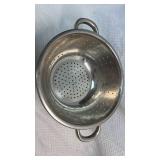 2-Piece Stainless Steel Mesh Food Strainer with Handles
