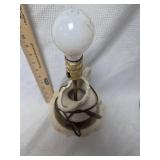 White Ceramic Pitcher Table Lamp