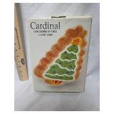 Cardinal Gingerbread Tree Candy Dish
