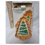 Cardinal Gingerbread Tree Candy Dish