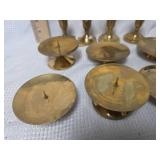 Brass Candle Holders Set