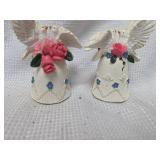 White Doves decor,  set of 2