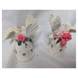 White Doves decor,  set of 2