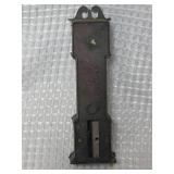 Miniature metal Grandfather Clock pencil sharpener