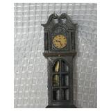 Miniature metal Grandfather Clock pencil sharpener
