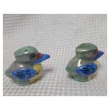 Japanese Ceramic Bird Salt and Pepper Shakers