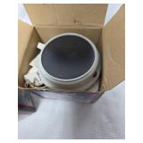 Rose Flowers Mug and Warmer Set, lot of 2