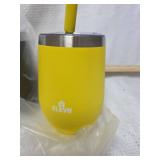 Eleve 14oz Stainless Steel Wine Tumbler Set