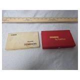 Cardinal and Standard Marblelike Dominoes Set