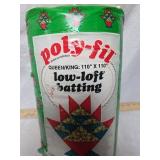 Poly-fil Low-Loft Queen/King Batting 110x110