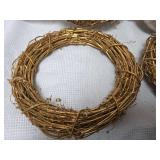 Gold Metallic Grapevine Wreath Base