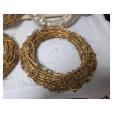 Gold Metallic Grapevine Wreath Base
