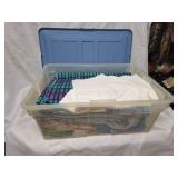 Fabric Collection in Storage Container