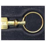 Bluestem Gold-Tone Valet Key Chain