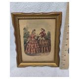 1800s French Fashion Plate 