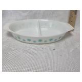 Pyrex White Divided Serving Dish