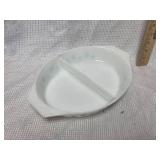 Pyrex White Divided Serving Dish
