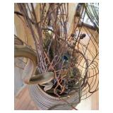 Very large decorative vase with decor