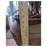 Very large decorative vase with decor