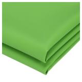 PATIKIL 63x39.4in Faux Leather Sheets, Faux Leather Fabric Sheets Vinyl Fabric Synthetic Soft Waterproof PVC for Replacement Upholstery Car Furniture Sofa Boat Marine, Green - Retail: $18