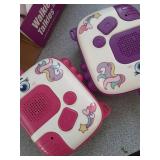 Walkie Talkies Toys for Girls:Unicorn Toys 2 Pack Birthday Gifts for 3 4 5-7 8 Year Old Girls Toy for 4 5 6 7 8-10 Year Old Camping Outdoor Games,Christmas Stocking Stuffers for Girls Kids - Retail: $