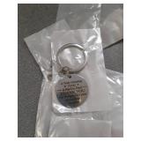 Yinkin 36 Pcs Employee Appreciation Gifts Thank You Coworker Keychain Gifts with Organza Bags and Thank You Cards (White) - Retail: $13